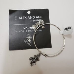 Alex and ani monkey bracelet